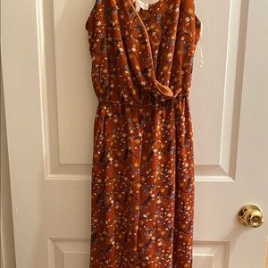 Burnt orange jumpsuit